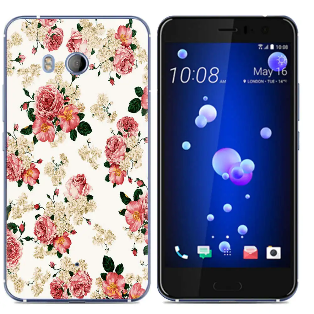 Новое поступление чехол для телефона HTC U11 5 дюймов модный дизайн художественная