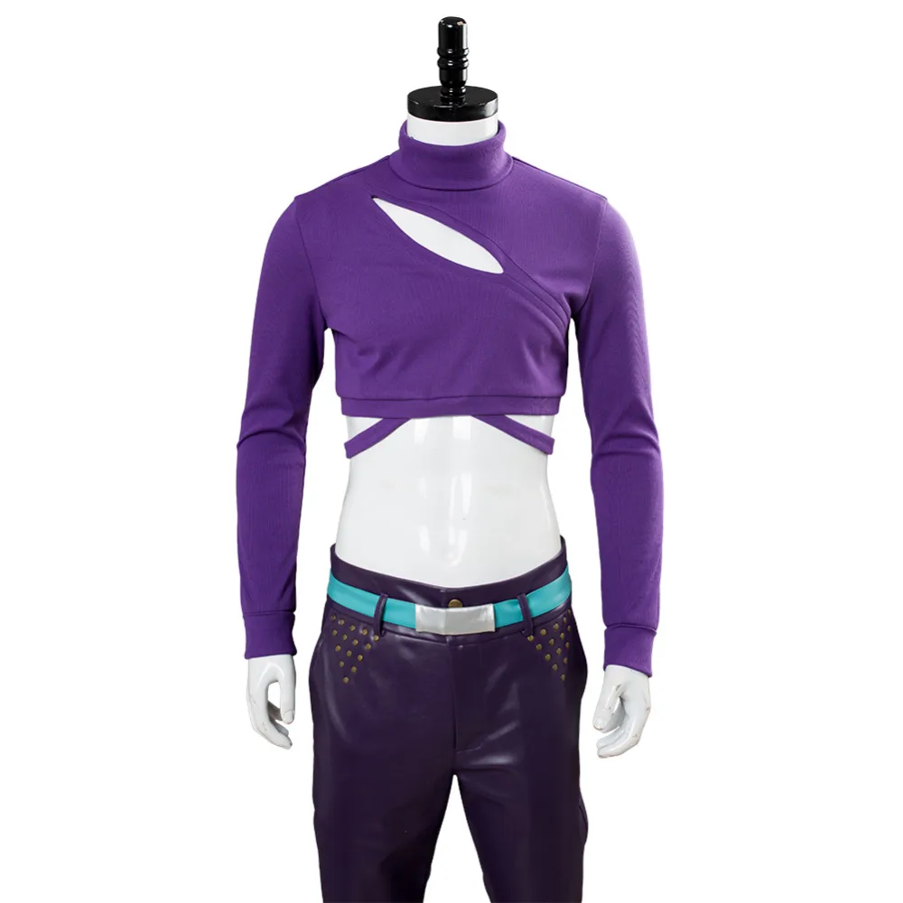 

JoJo's Bizarre Adventure: Golden Wind Diavolo Cosplay Costume Suit Halloween Carnival Costumes Full Set Custom Made