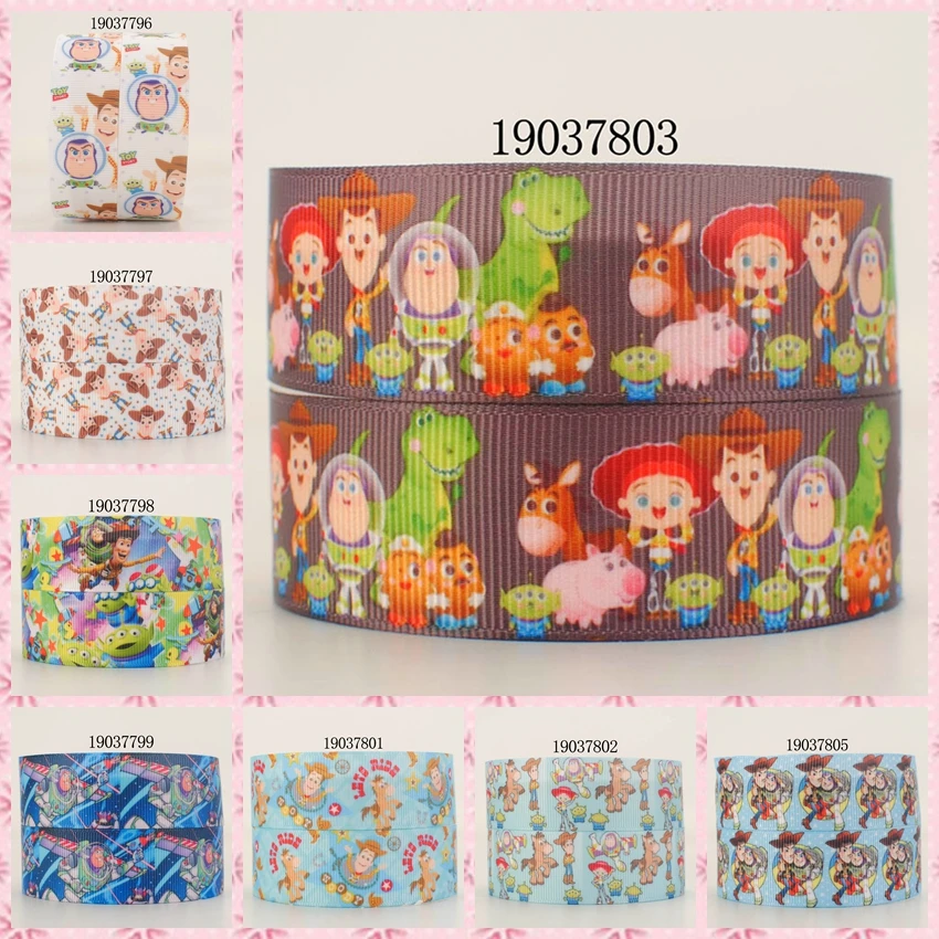 Новинка 50 ярдов игрушка история шаблон мультфильм лента напечатанная grosgrain