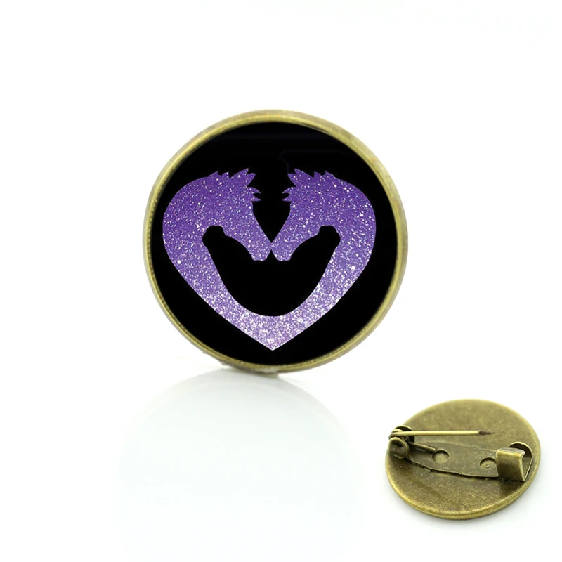 JWEIJIAO сохраняющие спокойствие и любовь лошади стеклянные художественные