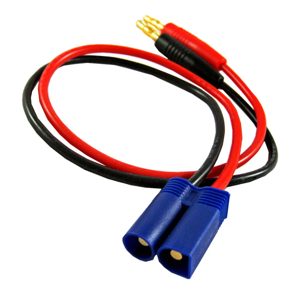 4 мм 18AWG разъем типа банан EC2 адаптер зарядный кабель для Hubsan X4 H501S запасные части |
