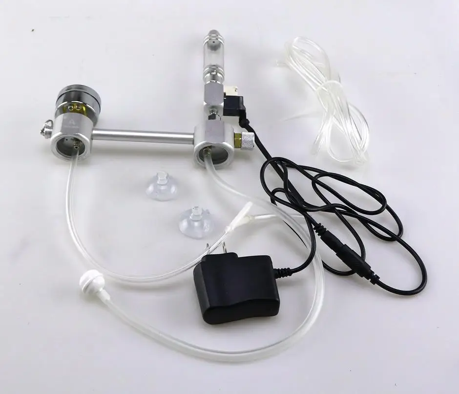 Аквариум DIY CO2 генераторная система комплект с регулировкой давления воздушного потока воды завод рыбы AquariumCo2Valve диффузор