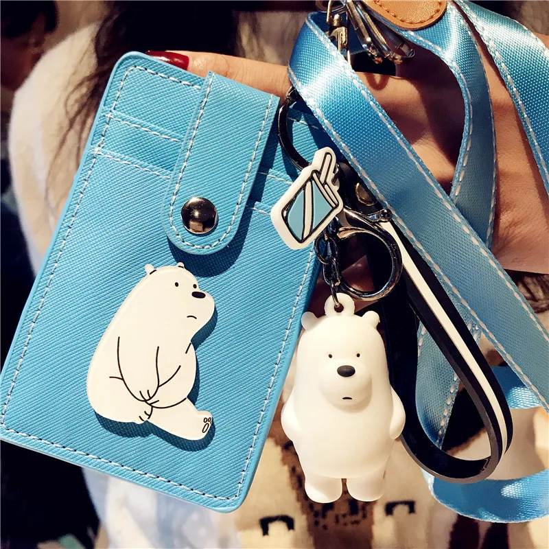 1 шт. kawaii корейский мультфильм ID держатель для карт милые банковские кредитные карты пакеты на день рождения Рождественский подарок для девочек и мальчиков