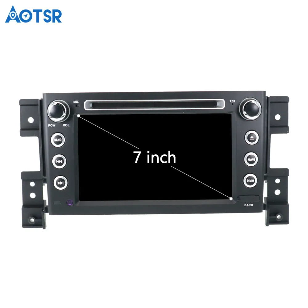Aotsr Android 8 1 автомобильный gps-навигация dvd-плеер для SUZUKI GRAND VITARA 2006-2010 мультимедиа