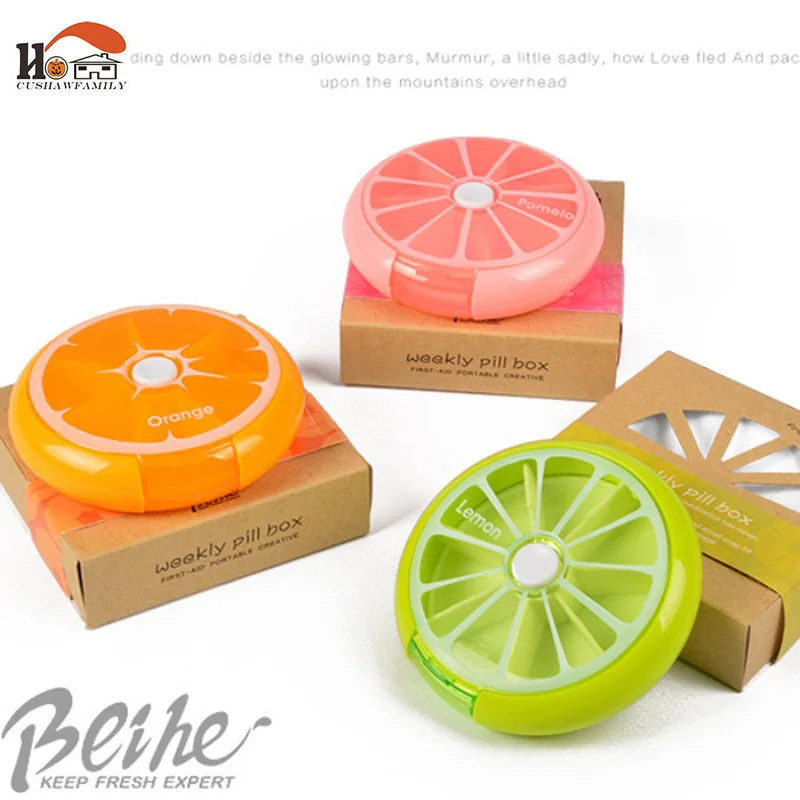 CUSHAWFAMILY портативный фруктовый Стиль 7 сетки уплотнение вращения Чехлы для