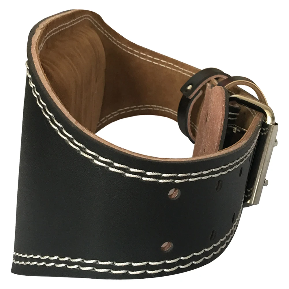 Спортивный пояс унисекс для пауэрлифтинга спортивный из ПУ защитный фитнеса