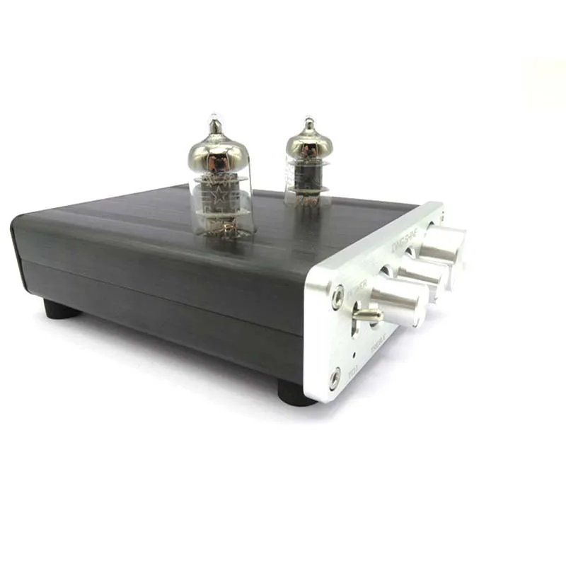 T01 12V 1A HiFi ламповый усилитель преамп 6J1 плата с двухканальным тройным басом NE5532
