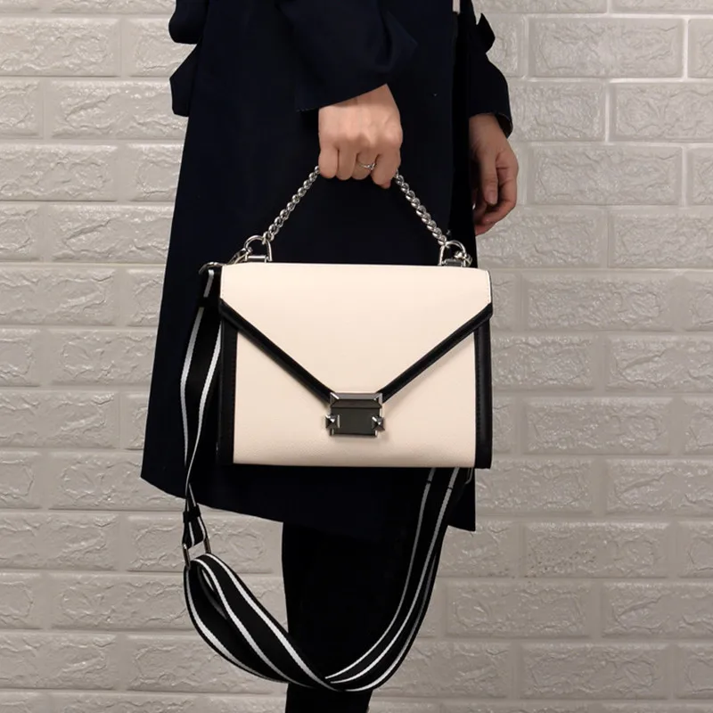 2019 женские роскошные кожаные сумки дизайнерская трапециевидная сумка с вышивкой