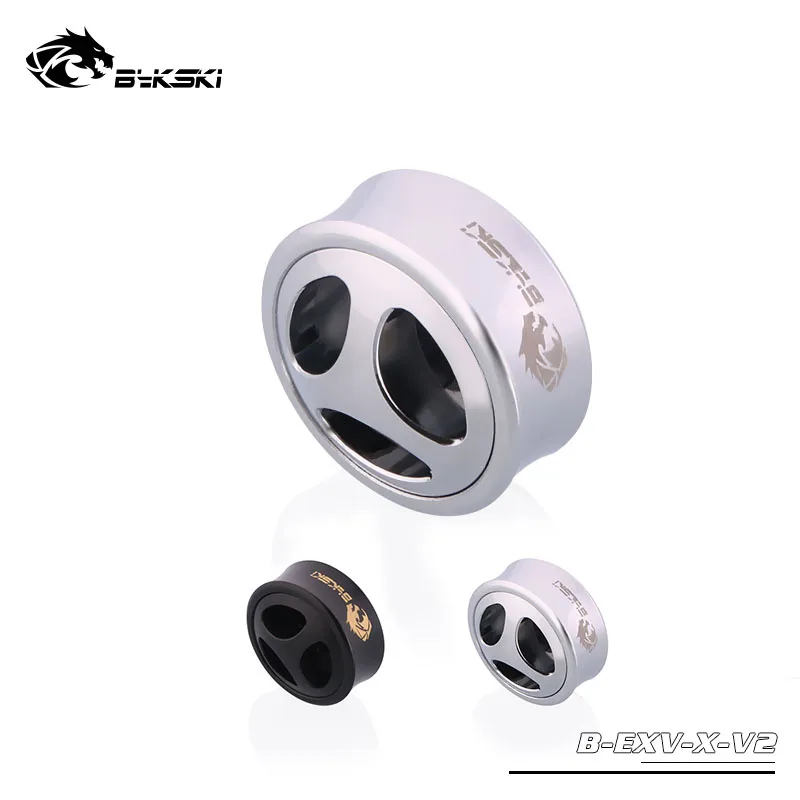 BYKSKI G1/4 ''отпустите воздушную пробку Латунь Автоматический+ ручной выпускной клапан воздушный клапан Герметичный замок для системы водяного охлаждения