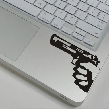 WS-black (74) Милая Виниловая наклейка для ноутбука s для MacBook Air 13 Pro 13 15 Tablet PC notebook наклейка для hp/Dell/Asus черная частичная компьютерная наклейка - Цвет: WS-black (74)