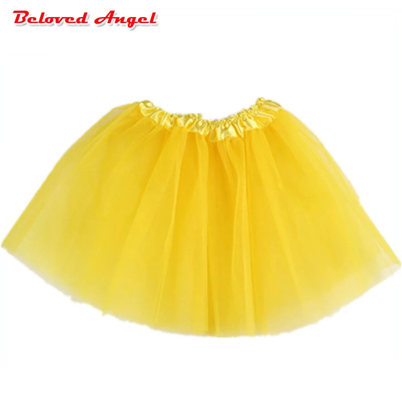 

New Baby Girls Tutu Skirt Ballerina Pettiskirt Fluffy Children Ballet Skirts For Party Dance Princess Girl Chiffon Tulle Clothes