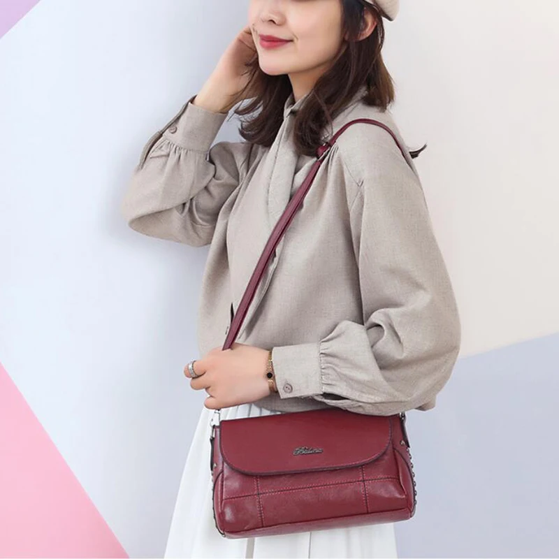 Женская клетчатая сумка через плечо из ПУ кожи|Сумки с ручками| |