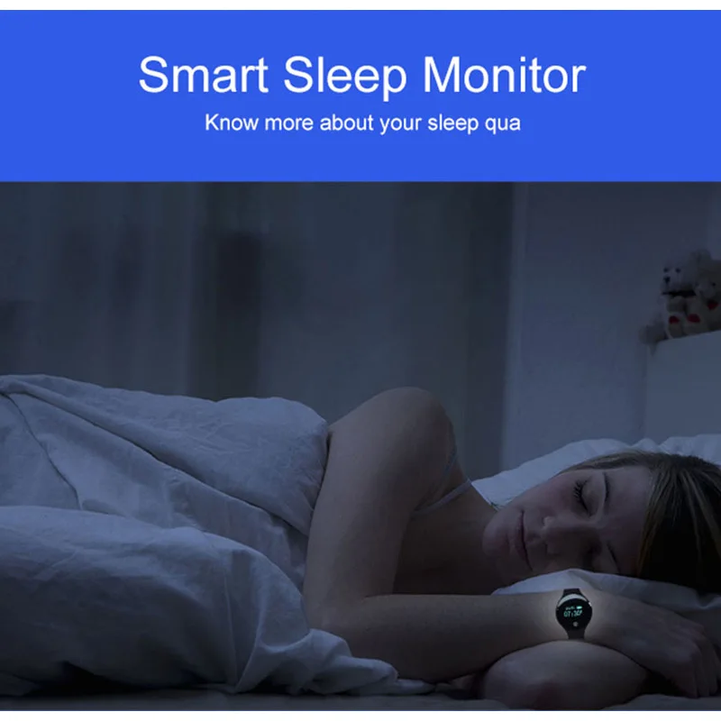 Смарт Браслет Водонепроницаемый с напоминанием о звонках и сообщениях фитнес