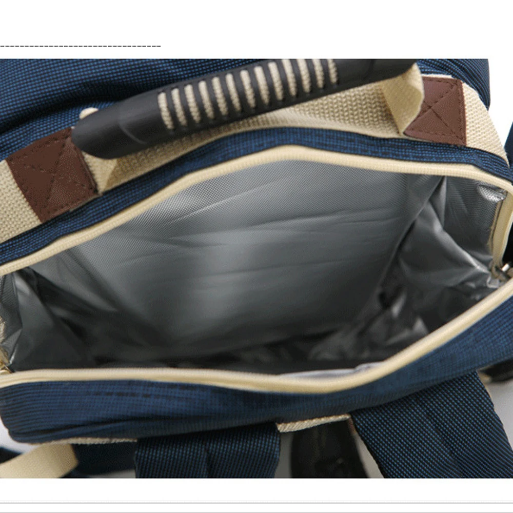 Рюкзак для пикника на 4 человек портативный кемпинга барбекю Сумка ланча с