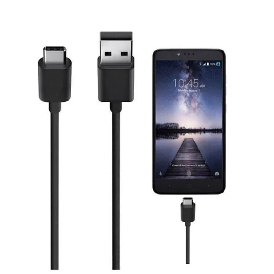 USB C 3 1 Type зарядный кабель для передачи данных ZTE Zmax Pro Z981 высокоскоростные
