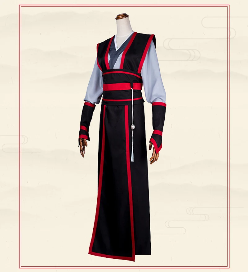 VEVEFHUANG, китайское аниме, волшебные предки, COS, костюмы, костюмы, Wei Wuxian, ювенальная, Yiling, предки, косплей, полная одежда