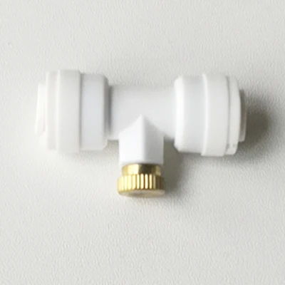 white 0.1mm nozzles C043 1/4 ''сопло для запотевания на открытом воздухе, насадка для тумана из латуни, комплект сопел для охлаждения - Цвет: white 0.1mm nozzles