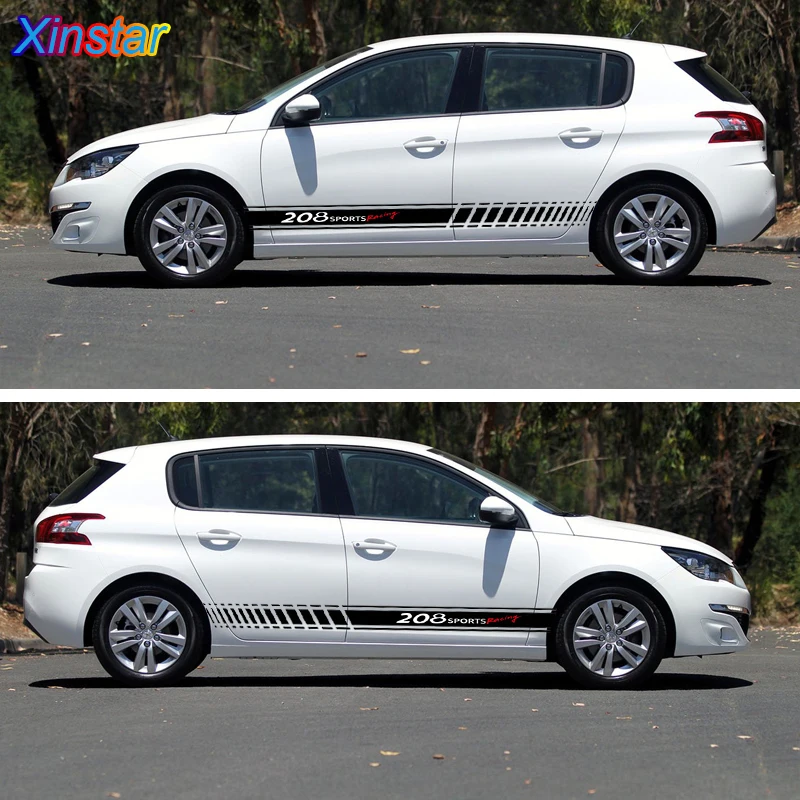 2 шт./лот Новинка kk боковые зеркала автомобиля стикер для peugeot 106 108 206 208 306 308 508 2008 3008 автомобильные аксессуары