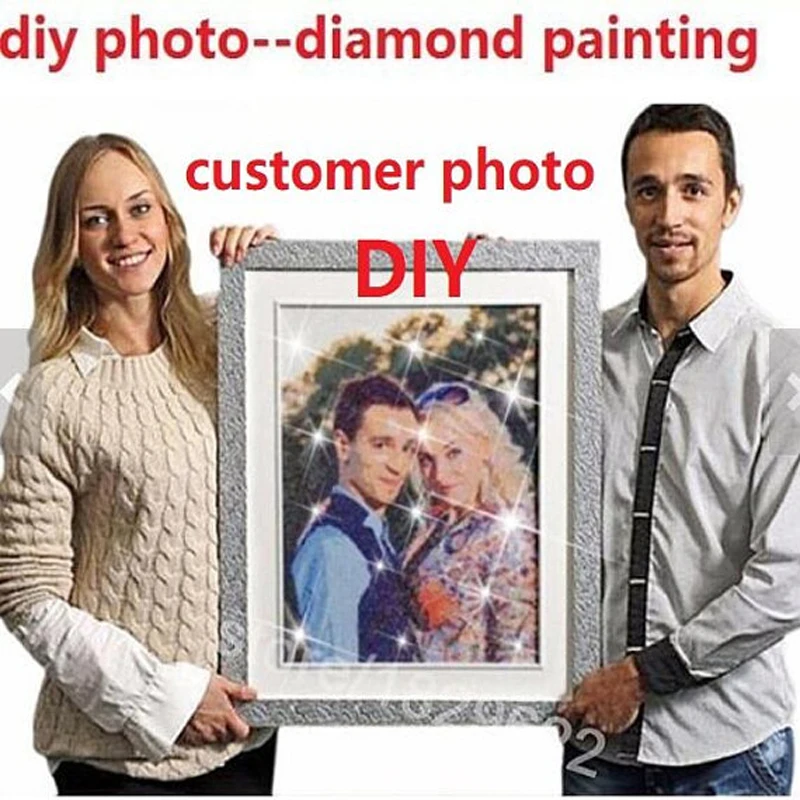 Индивидуальный заказ Diy Алмазная Живопись Вышивка крестом Стразы персональная