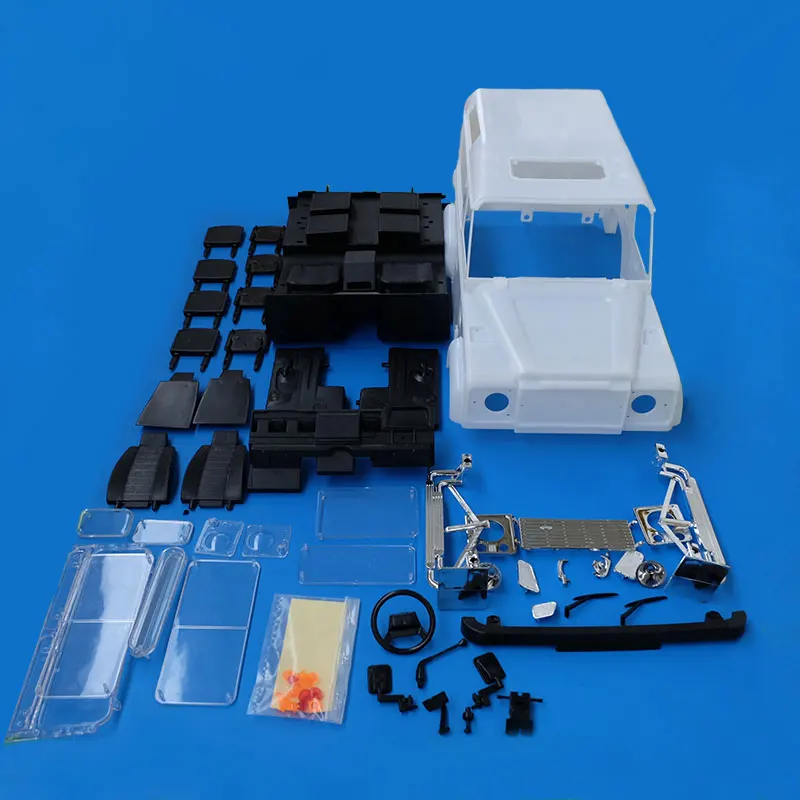 1:10 RC автомобиль Средства ухода за кожей В виде ракушки жесткий Пластик для D90