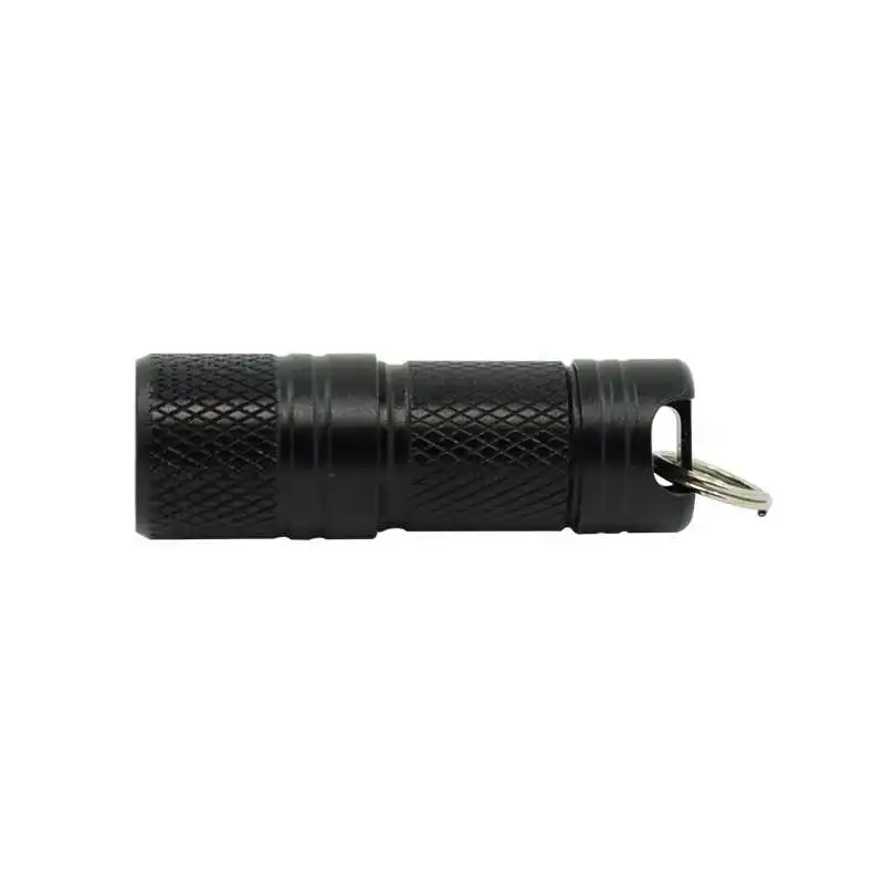 Карманный миниатюрный светодиодный светильник-вспышка USB перезаряжаемый портативный водонепроницаемый белый светильник фонарь-брелок супер маленький фонарь с батареей
