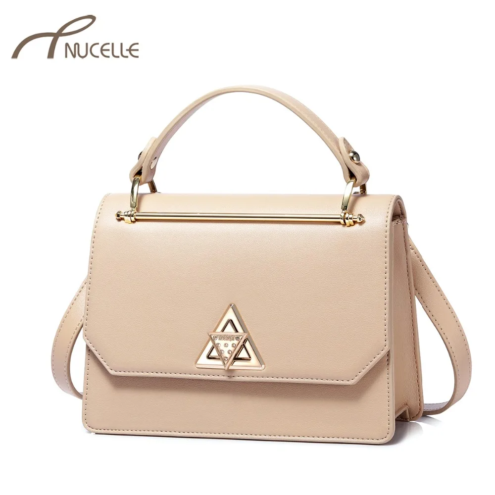 Женщины нуклеа кожаные Сумки Дамская мода клапаном сумка кошелек женский
