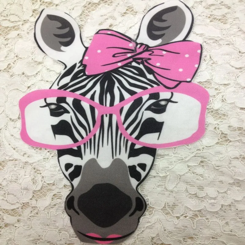 Нашивки с вышивкой лошади для одежды байкерские мотоциклетные Мультяшные