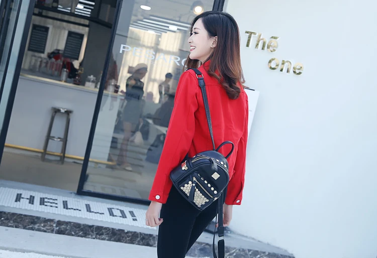 New Long Sleeve winter Slim White Black Jeans Top For Women Solid Denim Jacket Women Short Overcoat Ladies Jackets Tops 4866 50