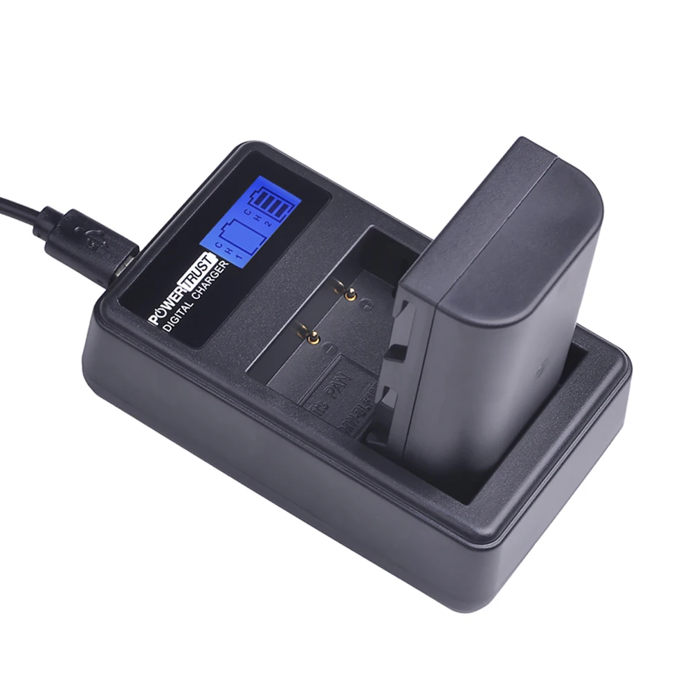 4 шт. 1860 мАч DMW-BLF19E DMW-BLF19 батарея для камеры DMW BLF19 BLF19 BLF19E+ ЖК-дисплей двойной USB зарядное устройство для Panasonic Lumix GH3 GH4 GH5