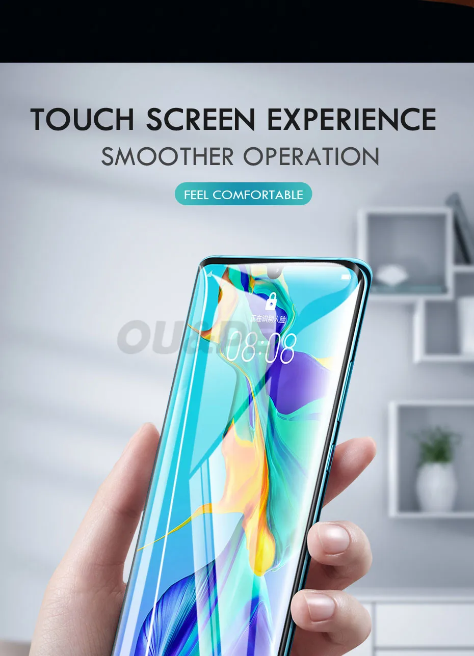 100D Гидрогелевая пленка для Hauwei P20 P30 mate 20 Lite P smart Защита экрана для Hauwei P20 P30 mate 20 Pro пленка не стекло