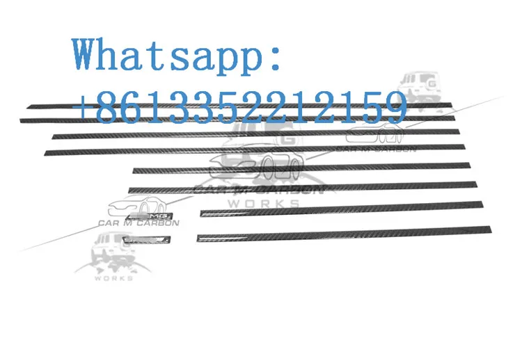G class W464 g63 g65 A style side molding trim kit for W464 carbon fiber material side molding trim