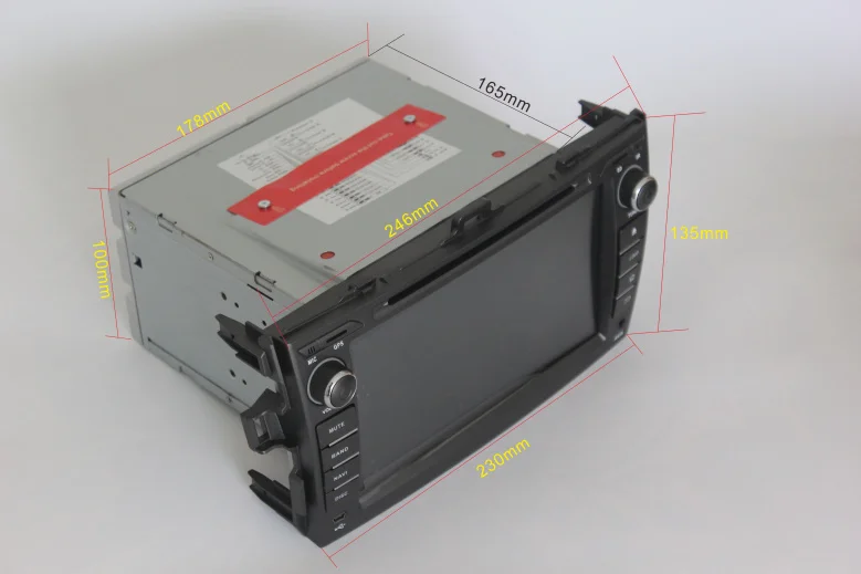 Android 4 buit in DVBT-MPEG ТВ автомобильный DVD плеер навигация GPS радио подходит для TOYOTA COROLLA