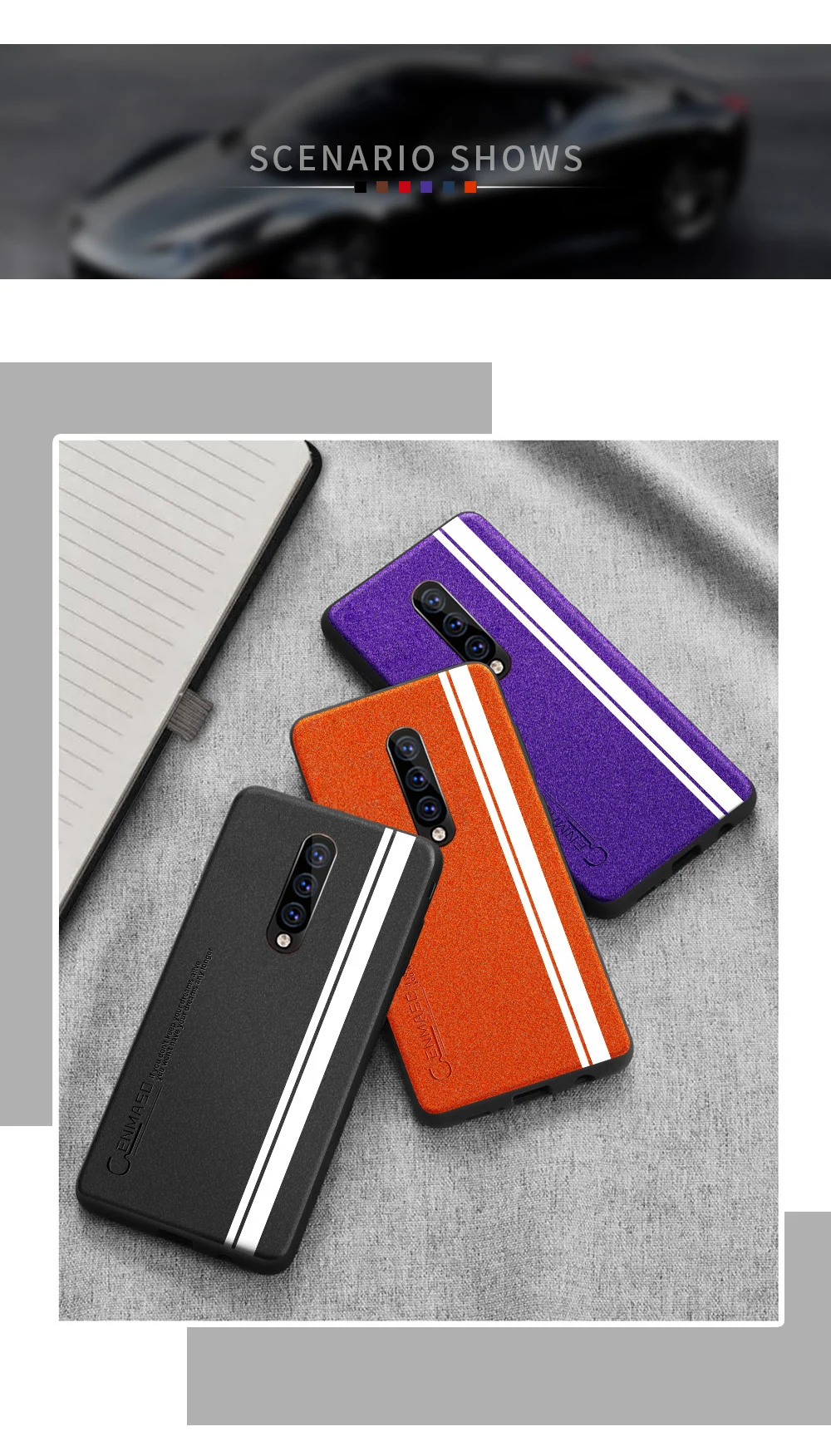 Для Oneplus 7 Pro чехол Модный Роскошный кожаный мягкий защитный ультра тонкий противоударный чехол для Oneplus 7 Pro Чехол Funda