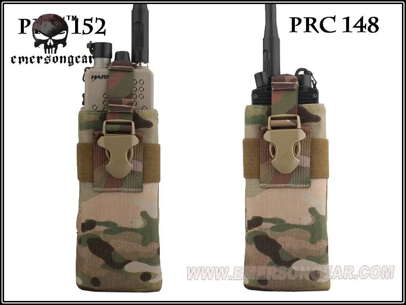 ЭМЕРСОН Тактический PRC148 152 радио чехол для RRV жилет Молл Военная Airsoft Combat Шестерни EM8336 мультикам черный AOR