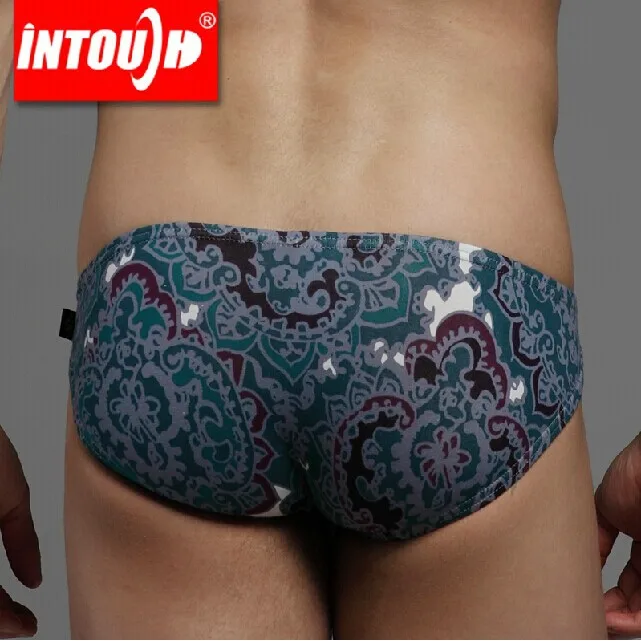 Intouch наплыв в китайском стиле модное сексуальное мужское нижнее белье трусы