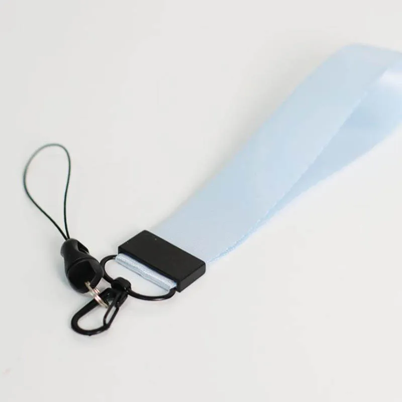 CS07 Чистый Цвет Лето DIY лента брелок группы для женщин сумка автомобильный брелок Подвески короткие и длинные ленты чехол для телефона брелок - Цвет: CS07