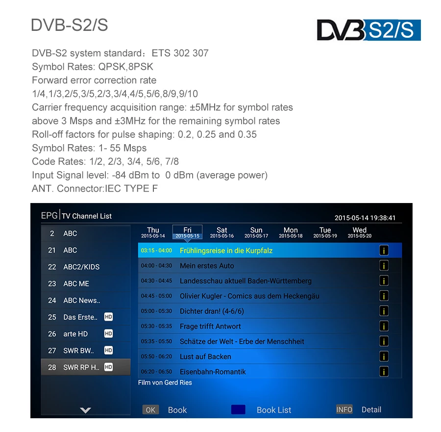 Декодер каналов кабельного телевидения PRO DVB-S2 DVB-T2 S905 Android 7,1 ТВ контейнер под элемент питания 2 Гб оперативной памяти, 16 Гб встроенной памяти, 2,4G& 5G двухъядерный процессор Wi-Fi BT4.0 поддерживает YouTube K2 pro Media player