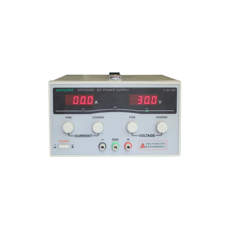 Wanptek твердый измерительный KPS3040D импульсный источник питания DC30V/40A AC 110 V/220 V лабораторный источник питания