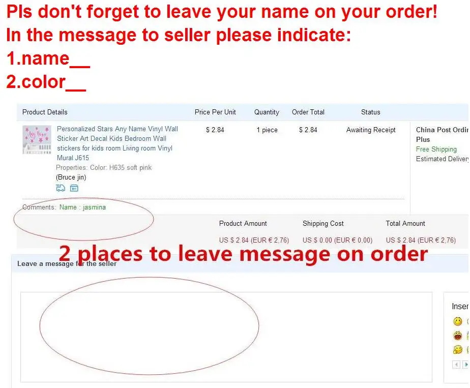 Пользовательское Имя Начальная вина Стекло стикеры на годовщину свадьбы Семья