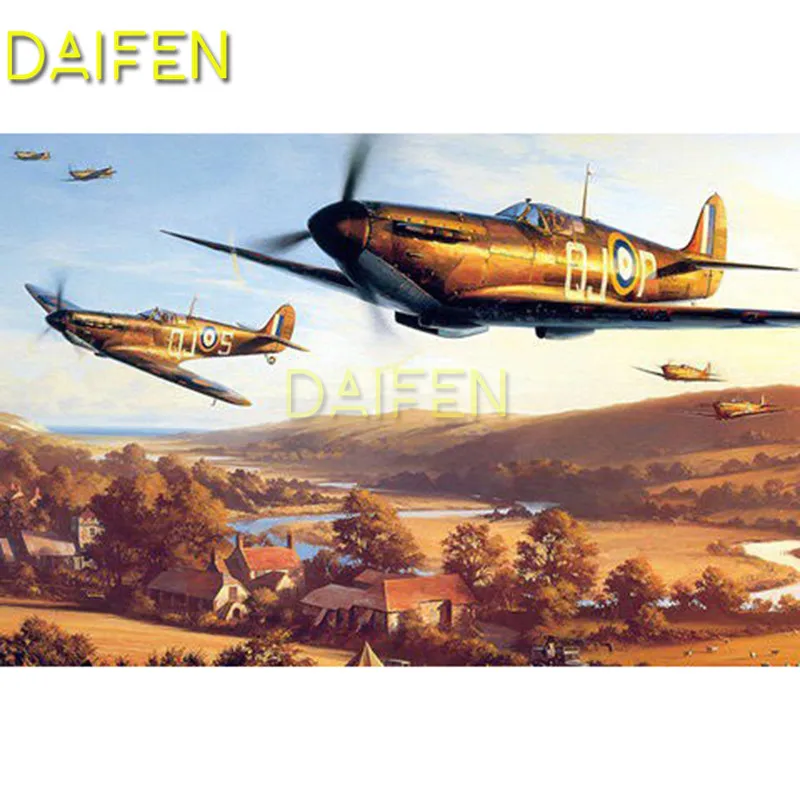 Полноразмерная Алмазная вышивка бомбардировочный самолет полноразмерная алмазная живопись вышивка крестиком DIY Борьба 3D Алмазная мозаика бомбардировочный самолет