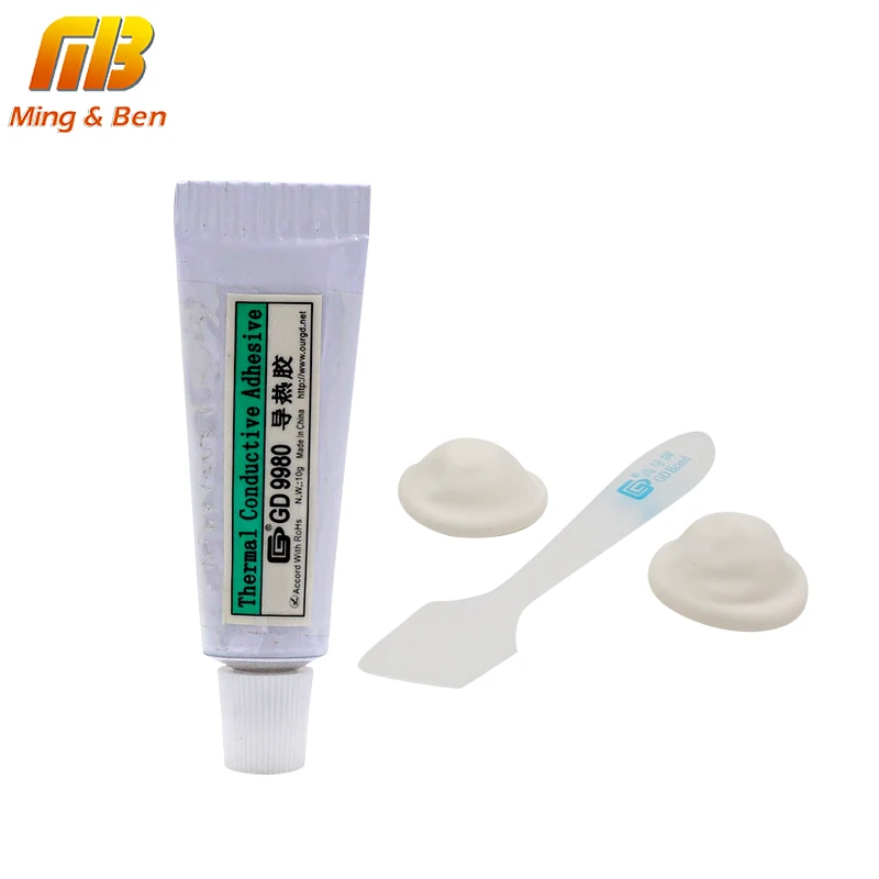 10 шт. GD9980 теплопроводная смазка паста Кремниевая грамм для ПК процессор GPU