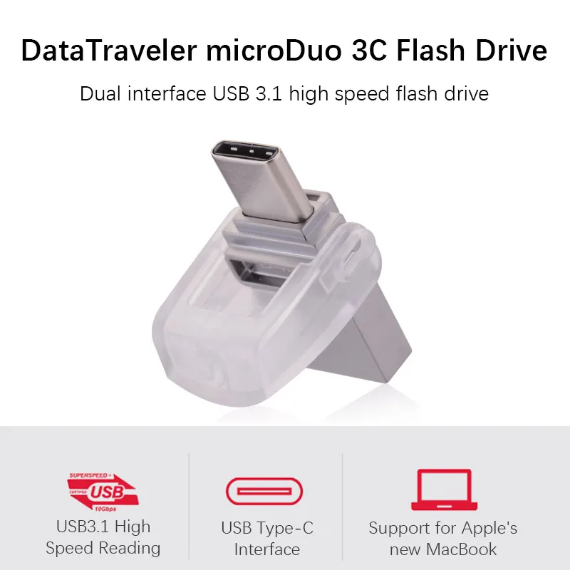 Оригинальный Kingston USB флэш накопитель 64 ГБ 32 16 3 1 Флешка 0 ручка карта памяти для ПК