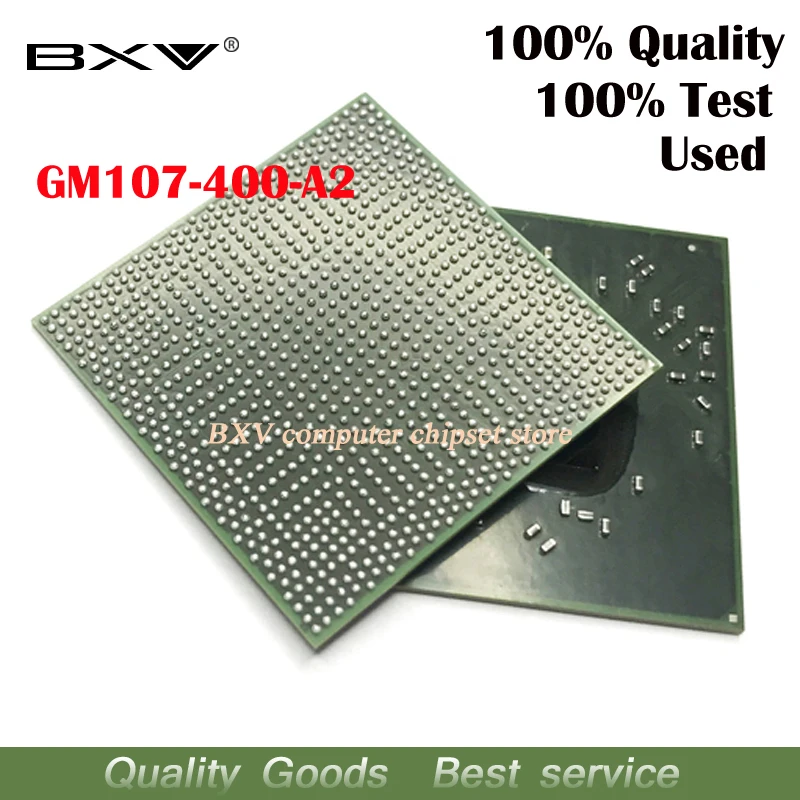 100% тест очень хороший продукт GM107-400-A2 GM107 400 A2 reball BGA чипсет | Электронные