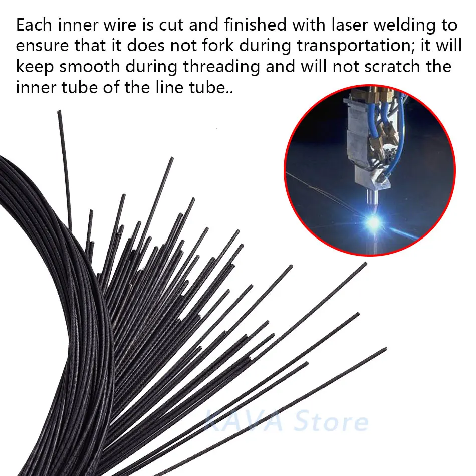 WUZEI тефлоновое покрытие сменный тормоз внутренний кабель для MTB велосипеда