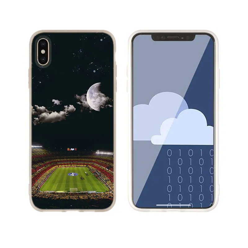 0hchangp 3 MLLSE чехол для телефона для iPhone11 Pro X XS Max XR для iPhone 5 5S SE 6S 6 4 4S 7 8 Plus Барселона Домашний футбольный стадион - Цвет: 0hchangp 3