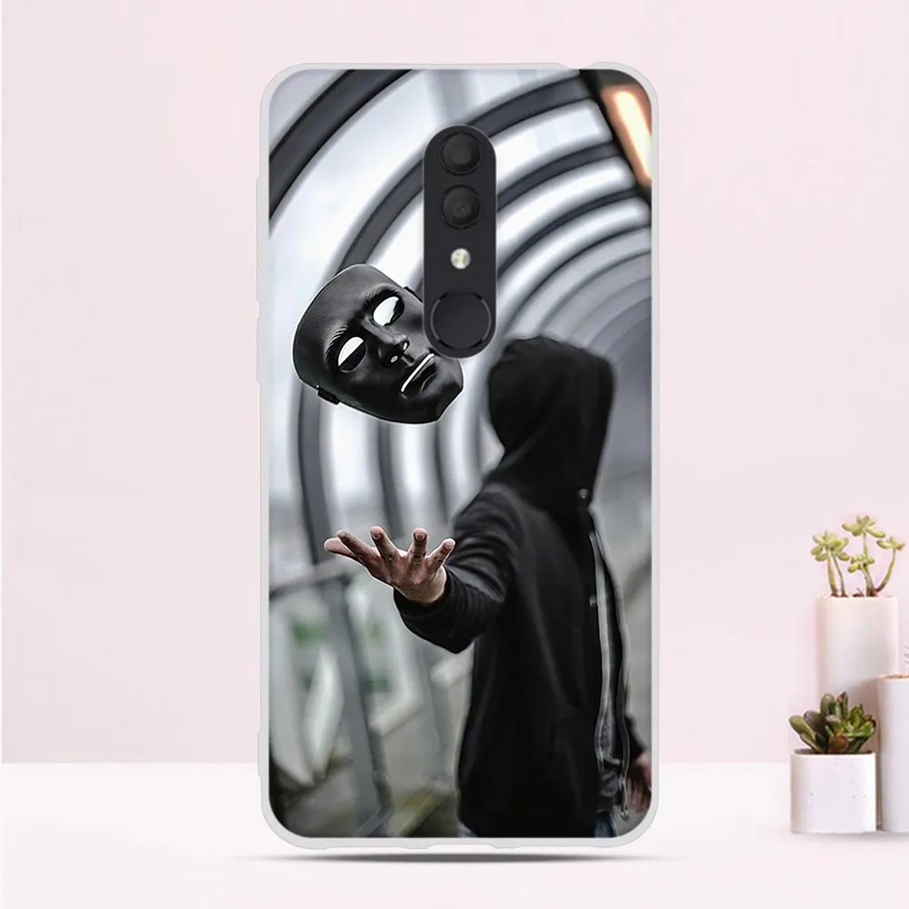 Чехол для Alcatel 3 3L 2019 мягкий резиновый чехол из ТПУ с милым рисунком задняя крышка