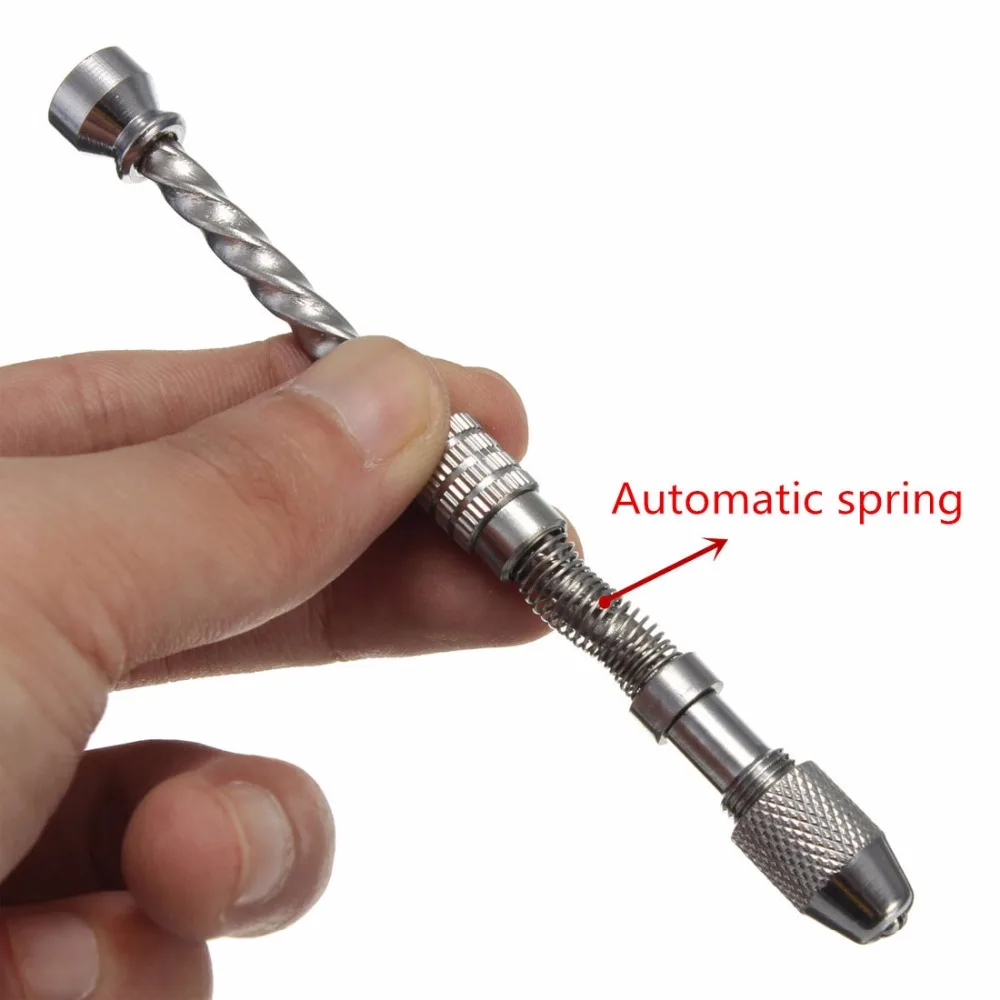 Мини Металл из быстрорежущей стали с полу автоматическая ручная дрель костюм