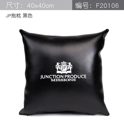 Throw Pillow Black Noizzy соединительная планка производство Подушка VIP аксессуары Автомобильная подушка для шеи Авто Ремень безопасности Наплечная Подушка устойчивое подголовник Комфорт стиль - Название цвета: Throw Pillow Black