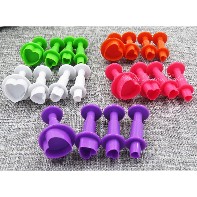 4 шт./компл. инструмент для украшения торта в форме сердца|tool mats|decorating tools and equipmenttool