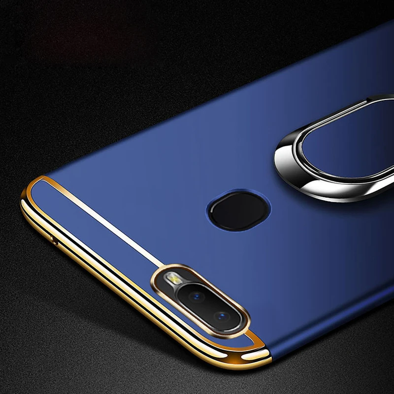 Чехол для телефона для oppo A5s, Роскошный чехол 3 в 1, тонкий матовый Жесткий Чехол для задней панели, чехол s для oppo A5 PBFM00, чехол для мобильного телефона, Fundas, 6,2 дюймов